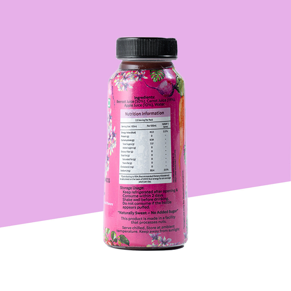 ABC Juice – Apple, Beetroot & Carrot | No Added Sugar or Preservatives