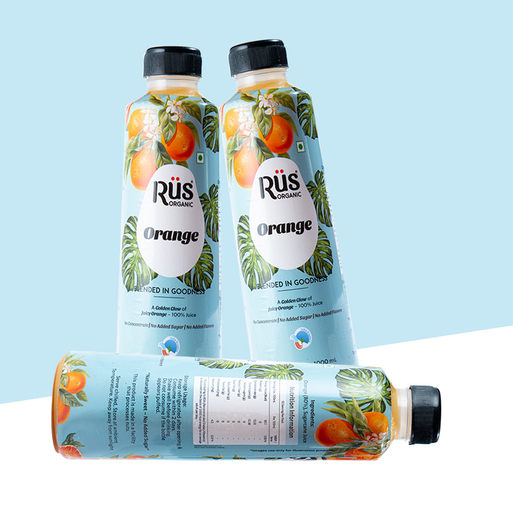 Rus Organic Orange Juice – 1L