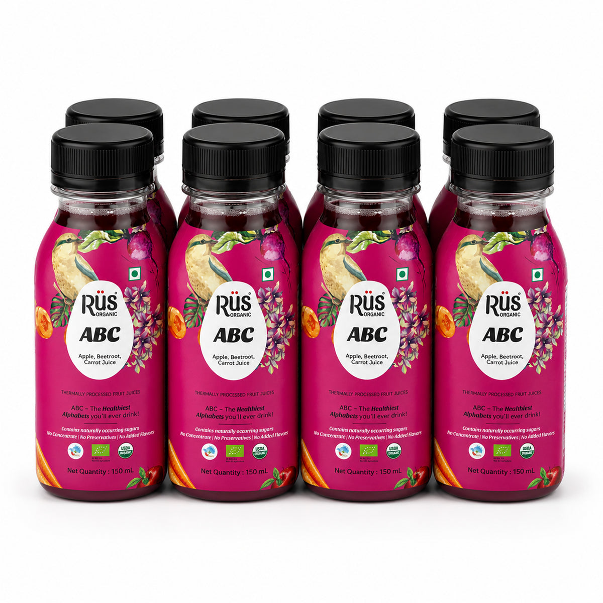 ABC Juice – Apple, Beetroot & Carrot |  Pack of 8 x 150ml