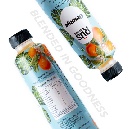 Rus Organic Orange Juice | Pack of 2 x 1L