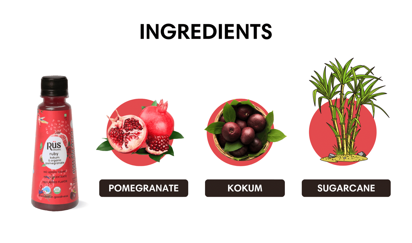 Organic Pomegranate Kokum Juice