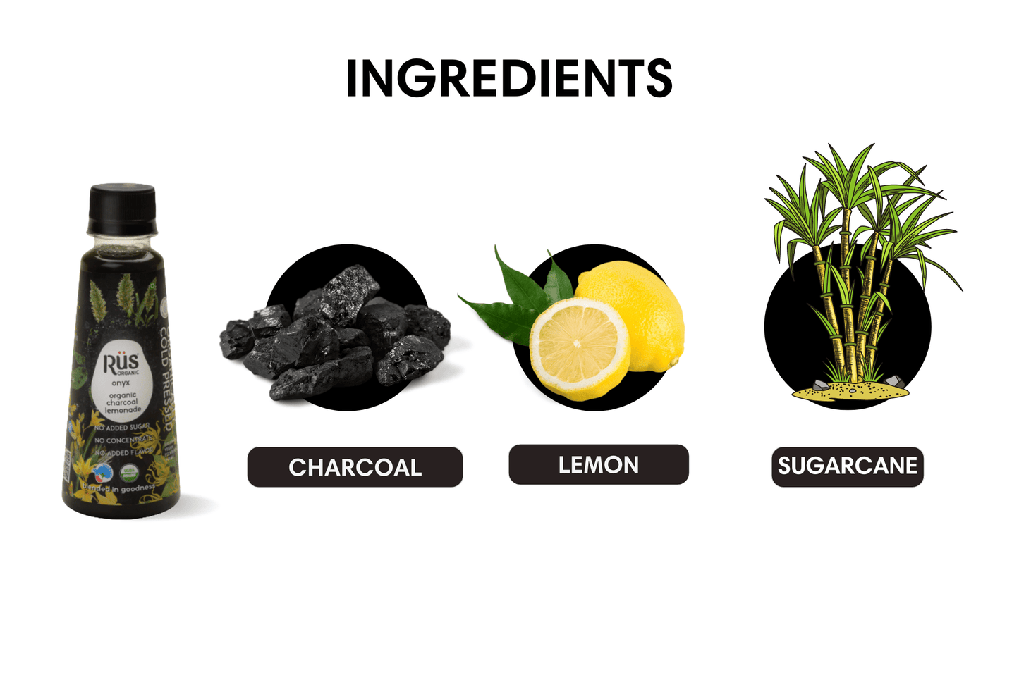 Organic Charcoal Lemonade Booster
