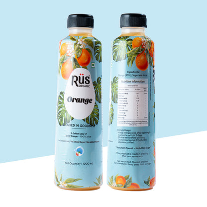 Rus Organic Orange Juice – 1L