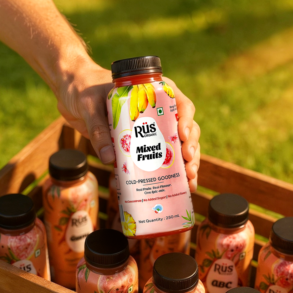 Organic Mixed Fruit Juice | Pack of 4 - 250ml