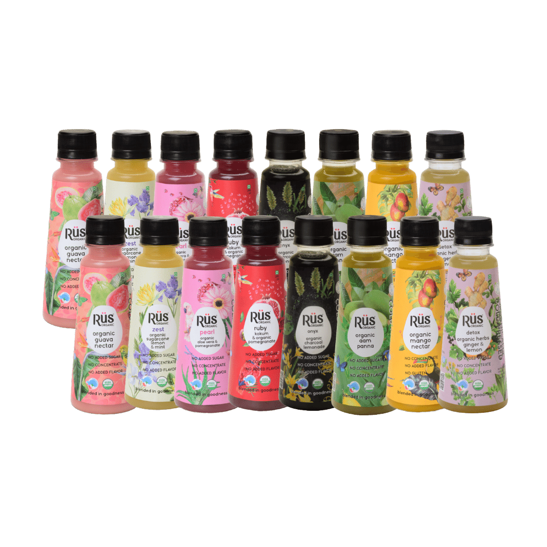 assorted pack of juices