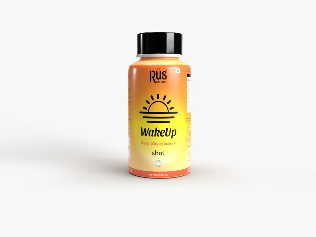 Wake Up Shot - Orange Ginger Turmeric | Pack of 4 x 125ml